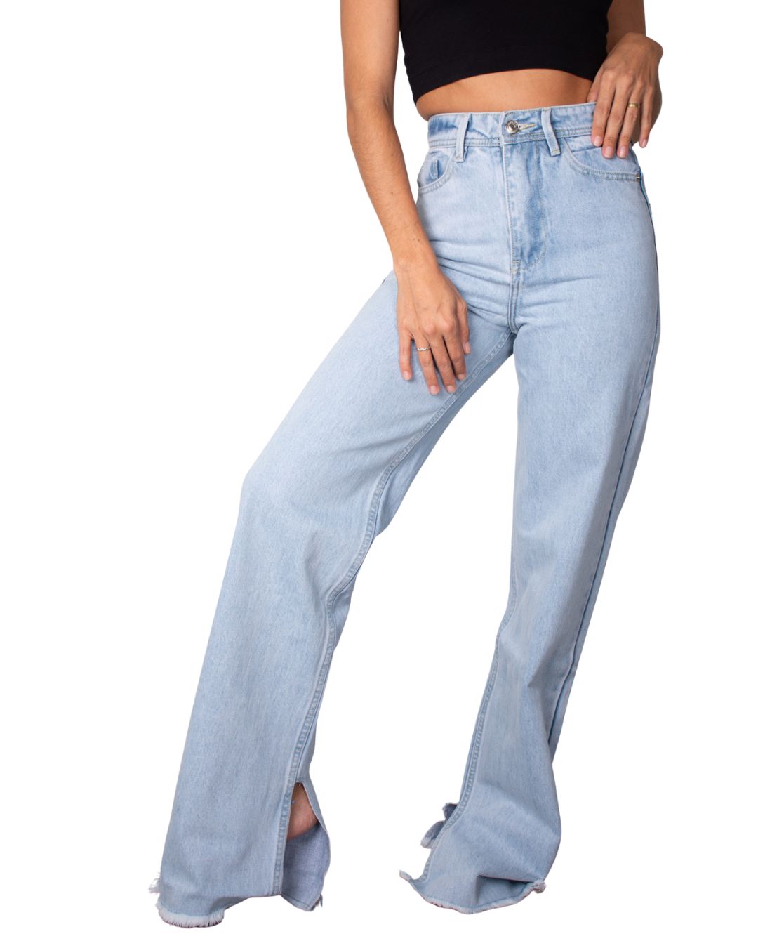 Ivy High-Waisted Wide-Leg Jean