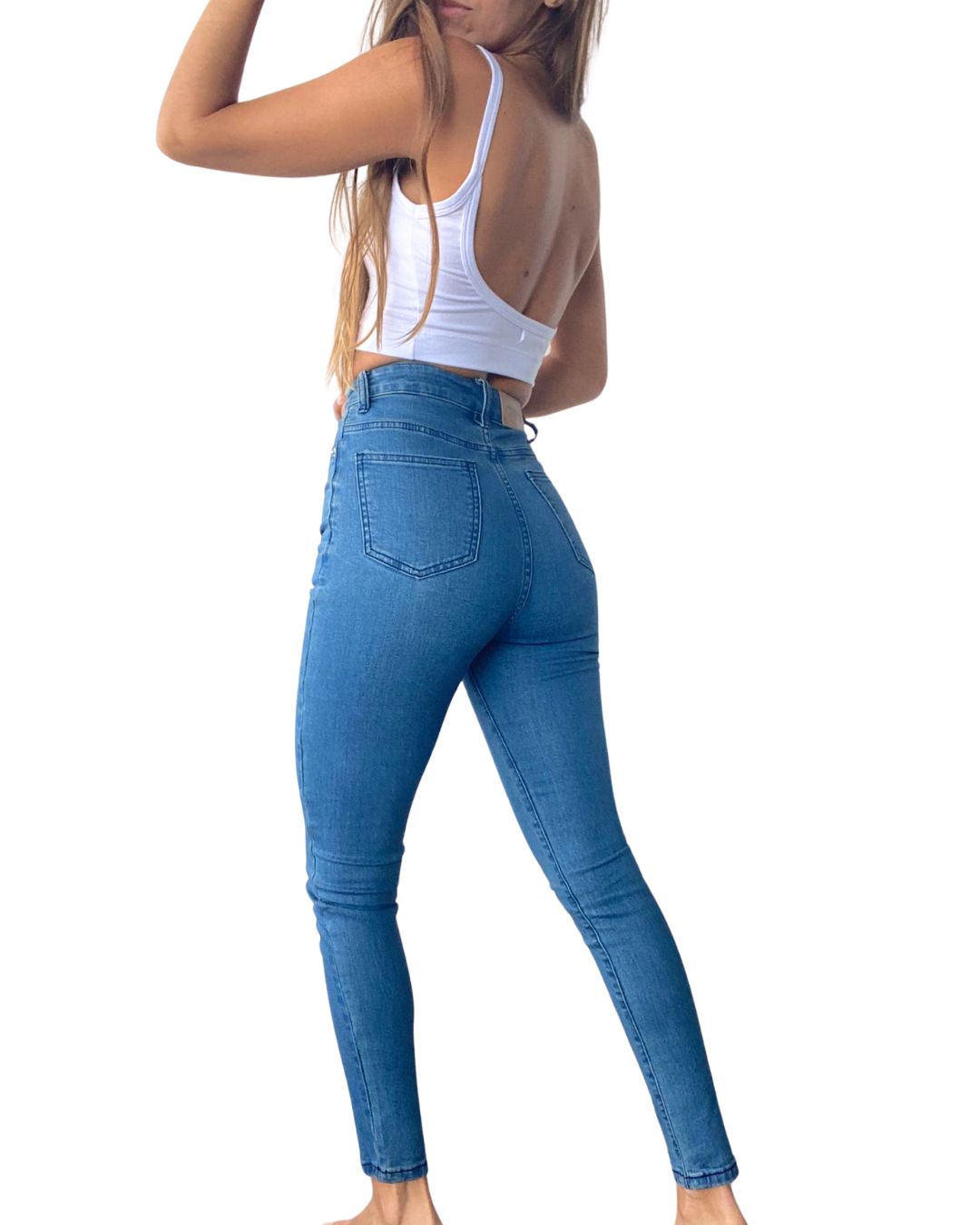 Nina High-Rise Skinny Jean #FlatteringFit
