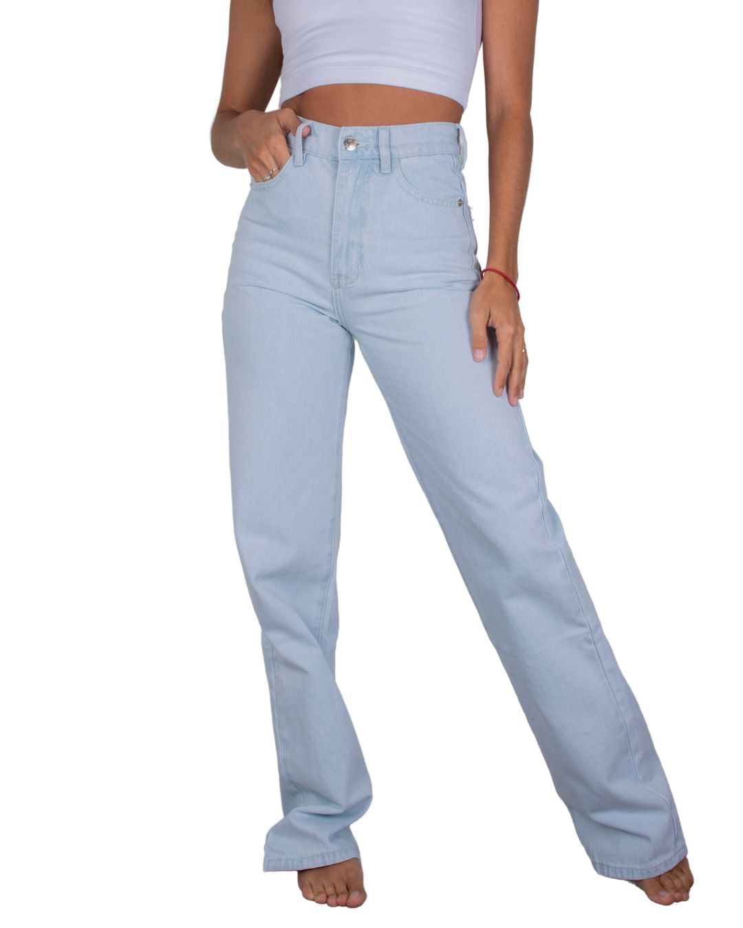Rey High-Rise Wide-Leg Jean