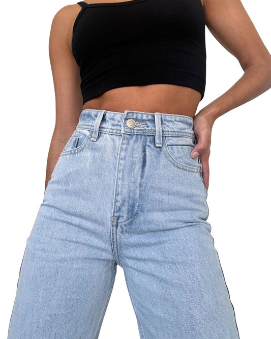 Ivy High-Waisted Wide-Leg Jean