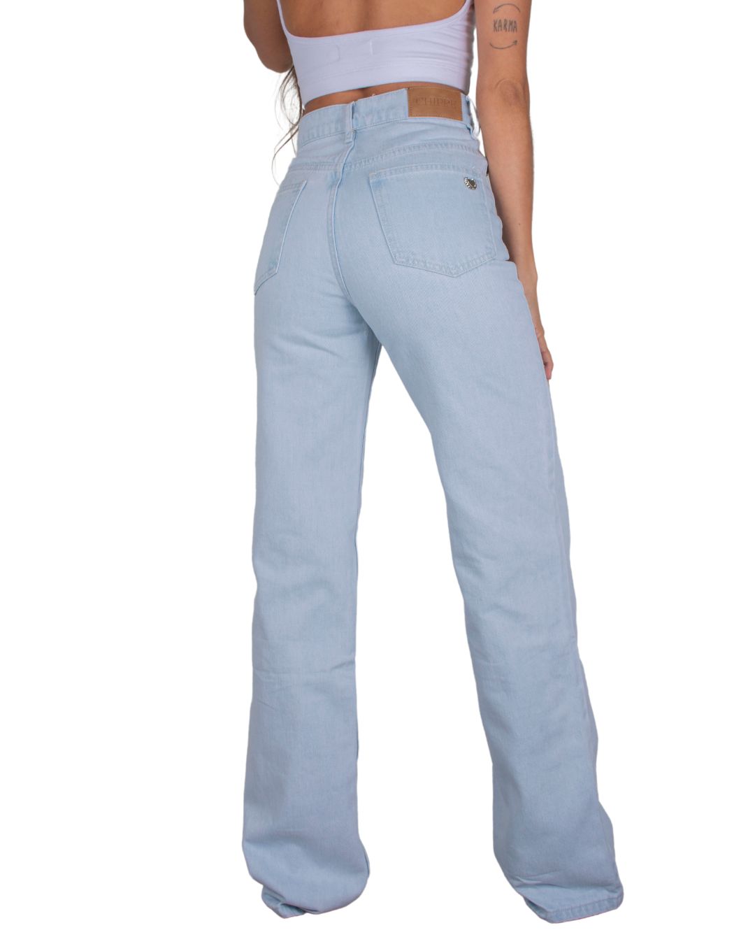 Rey High-Rise Wide-Leg Jean