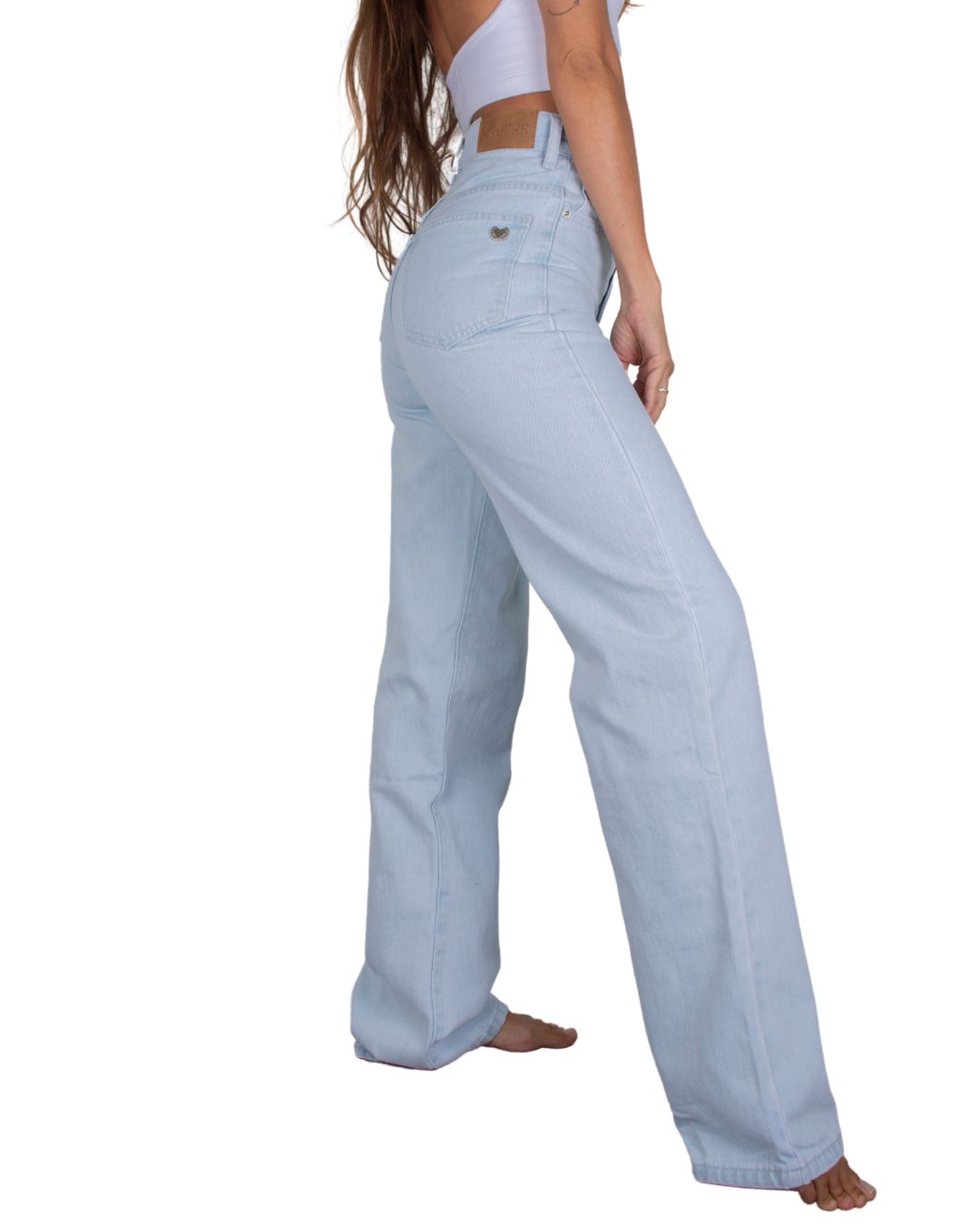Rey High-Rise Wide-Leg Jean
