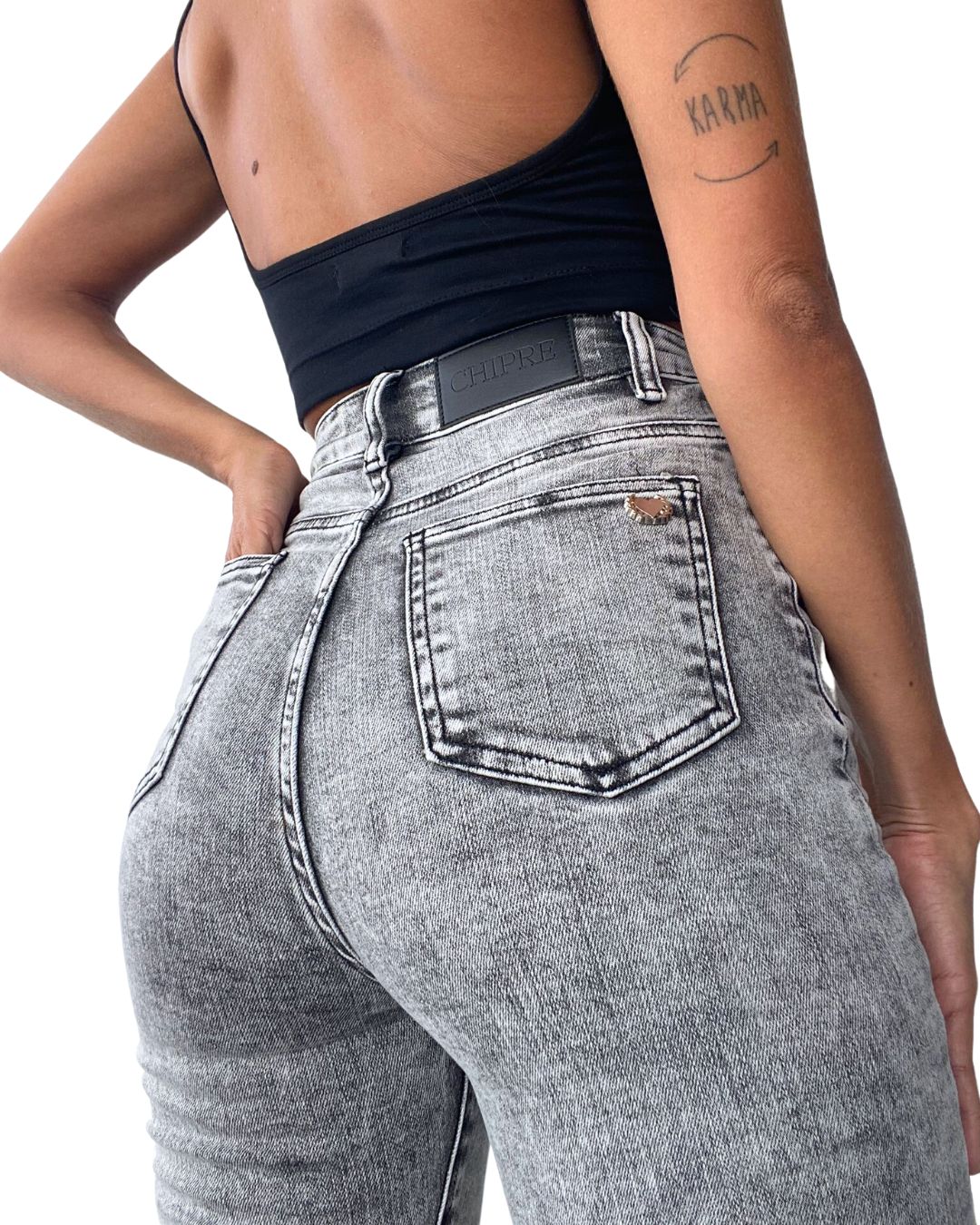 Golden High-Rise Skinny Jean #FlatteringFit