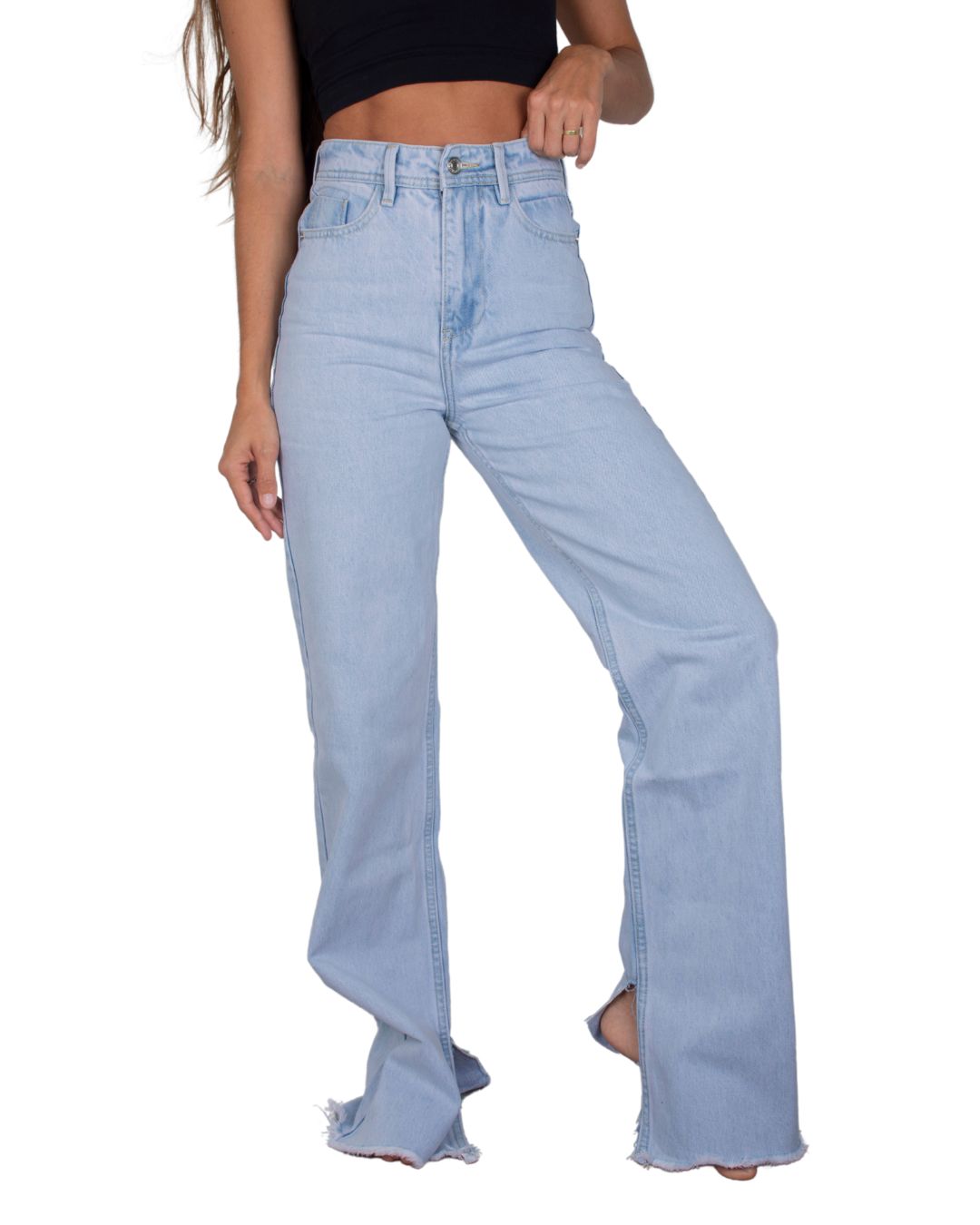 Ivy High-Rise Wide-Leg Jean