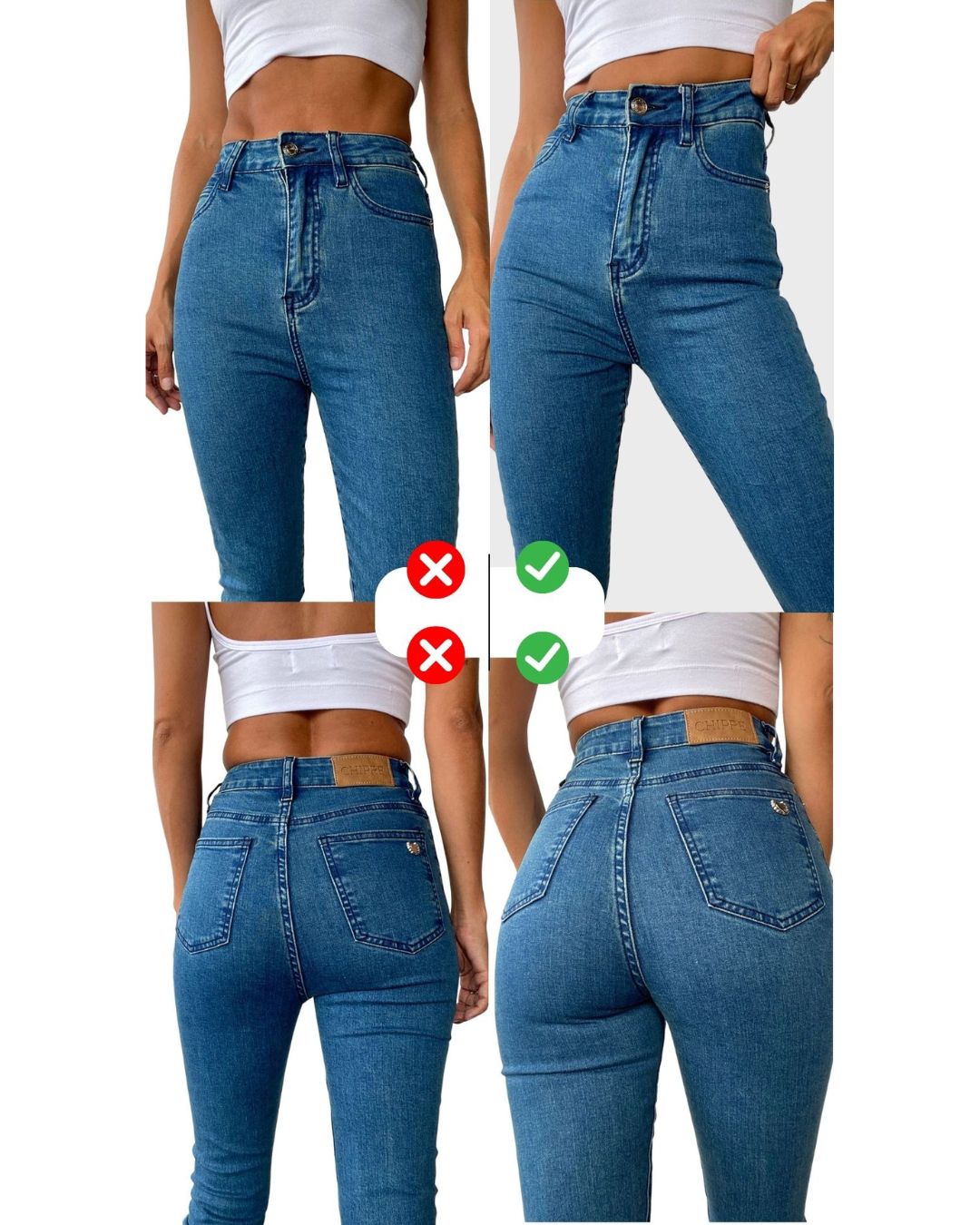 Nina High-Rise Skinny Jean #FlatteringFit