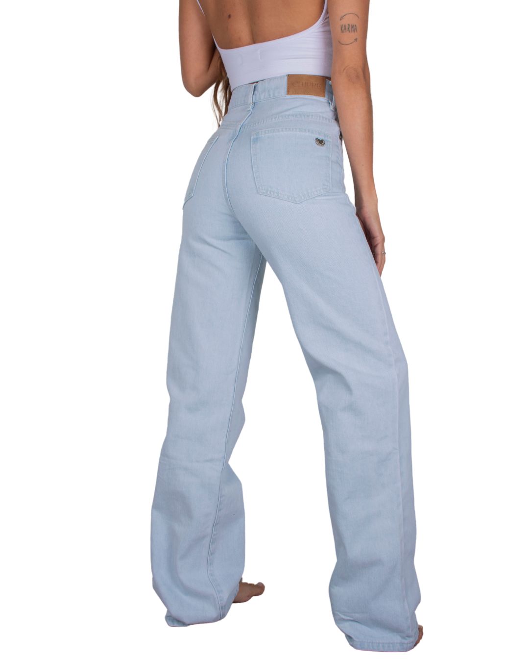 Rey High-Rise Wide-Leg Jean