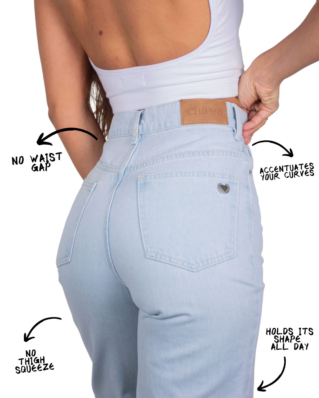 Rey High-Rise Wide-Leg Jean