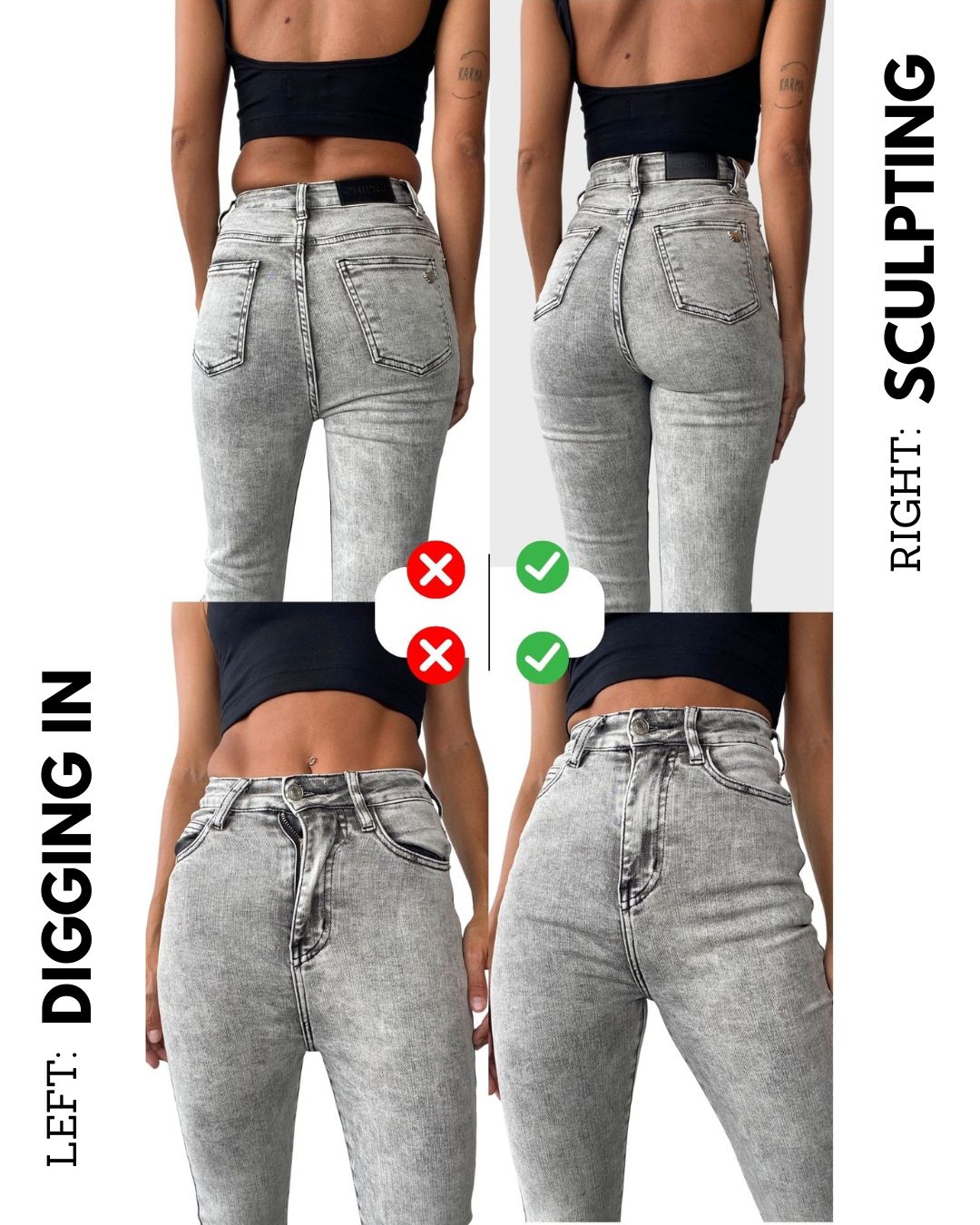Golden High-Rise Skinny Jean