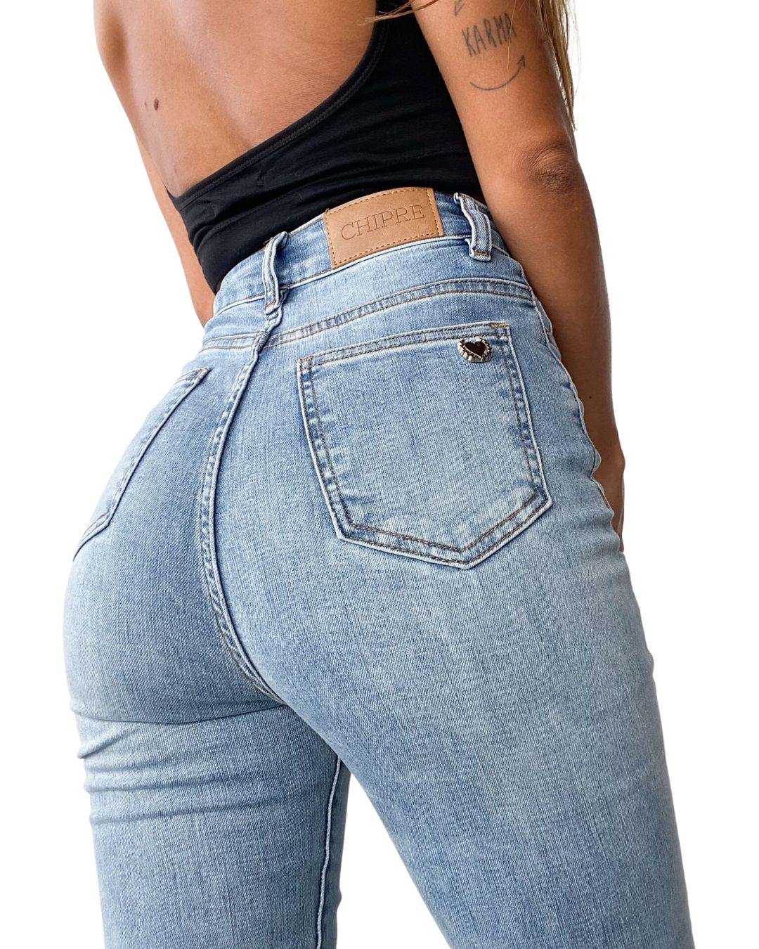 Dharma High-Rise Skinny Jean #FlatteringFit - Chipre Basic Denim