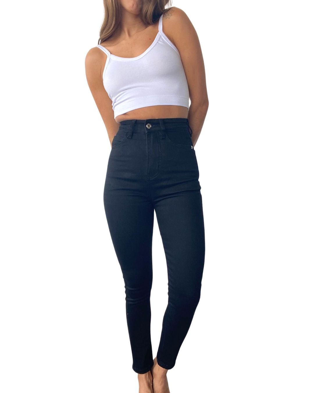 Kayros High-Rise Skinny Jean #FlatteringFit - Chipre Basic Denim