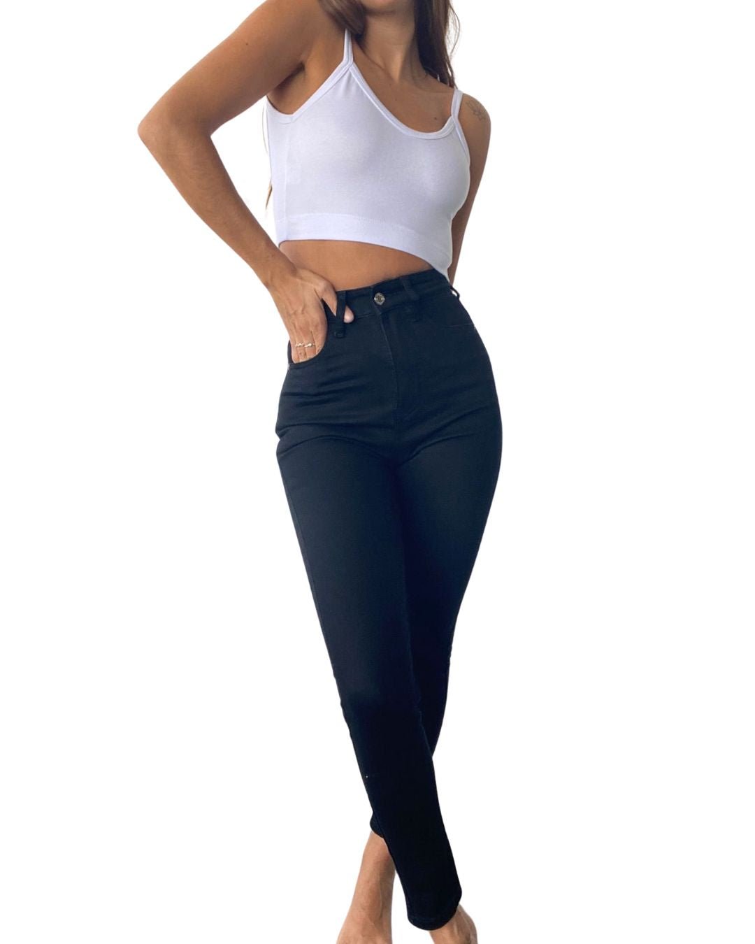 Kayros High-Rise Skinny Jean #FlatteringFit - Chipre Basic Denim