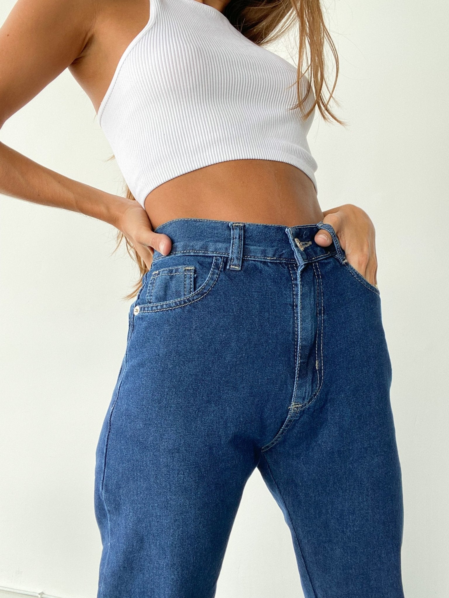 Mom jean fashion fit