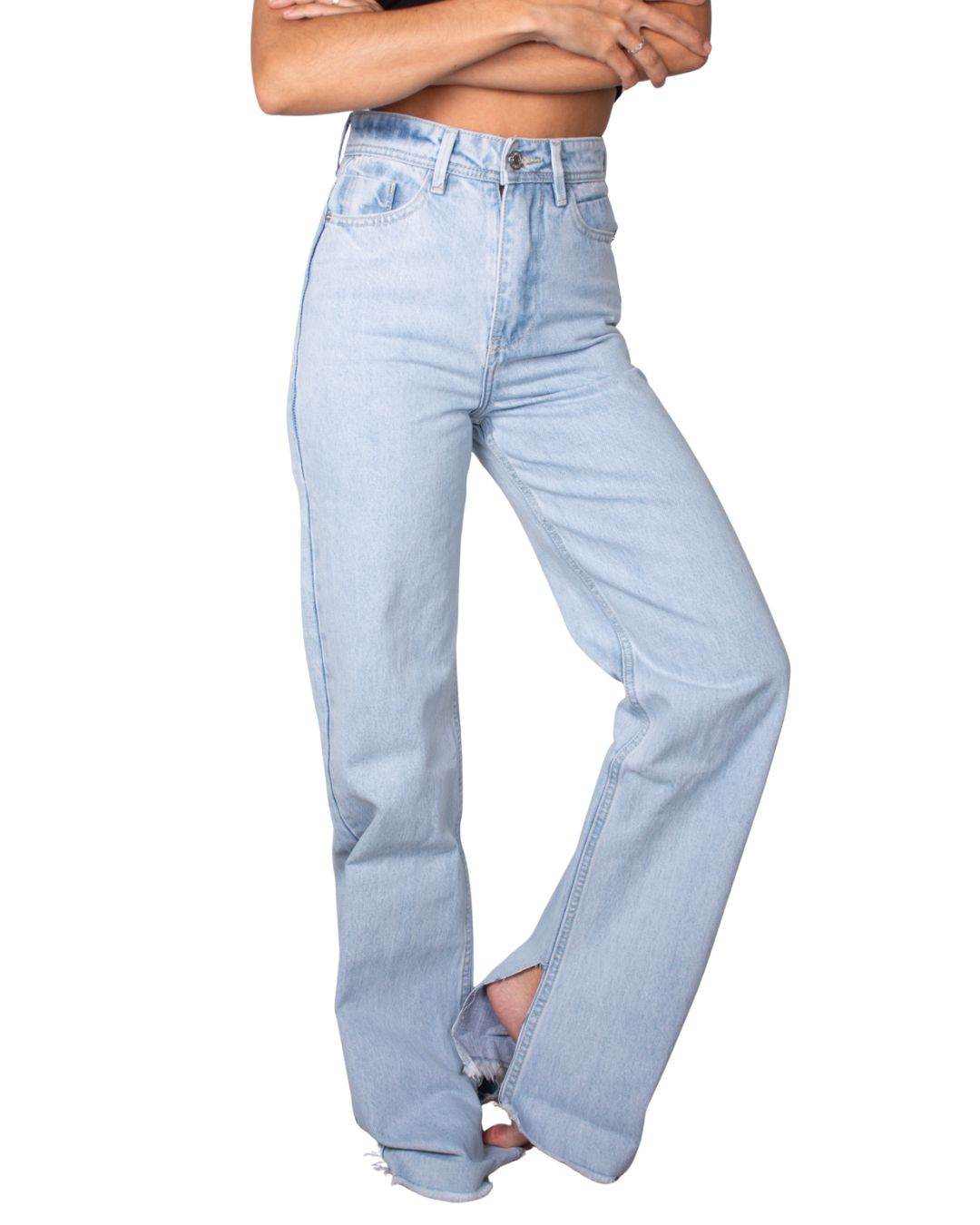 Ivy High-Waisted Wide-Leg Jean