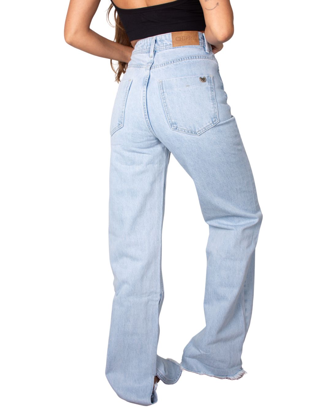 Ivy High-Waisted Wide-Leg Jean