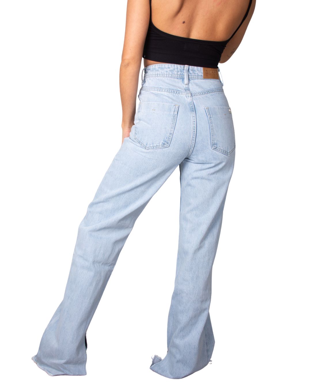 Ivy High-Waisted Wide-Leg Jean