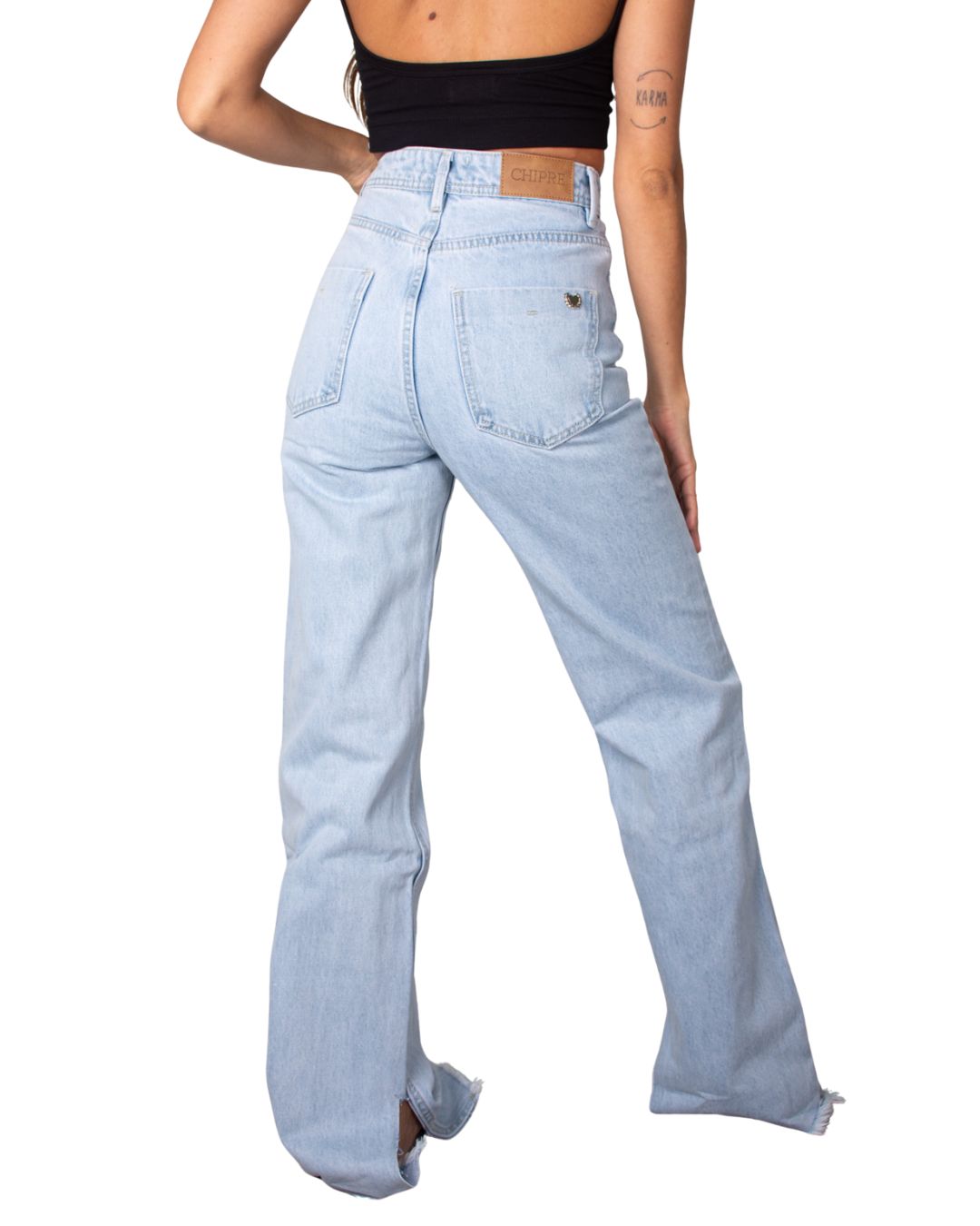 Ivy High-Waisted Wide-Leg Jean