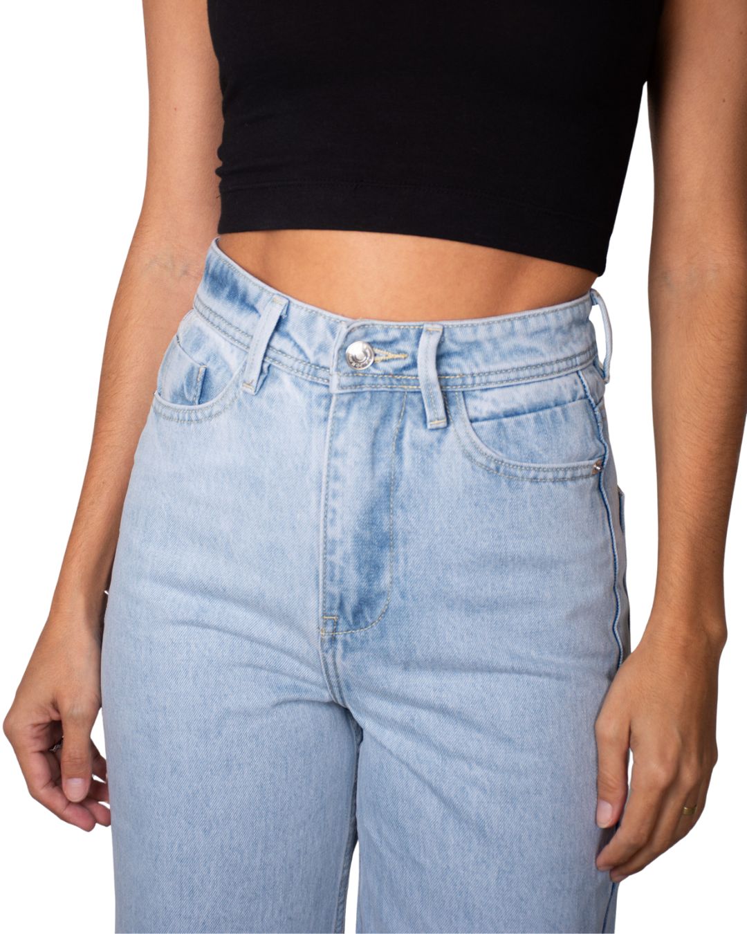 Ivy High-Waisted Wide-Leg Jean