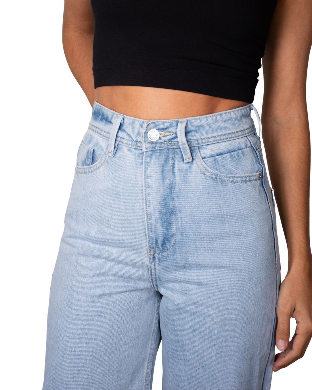 Ivy High-Waisted Wide-Leg Jean