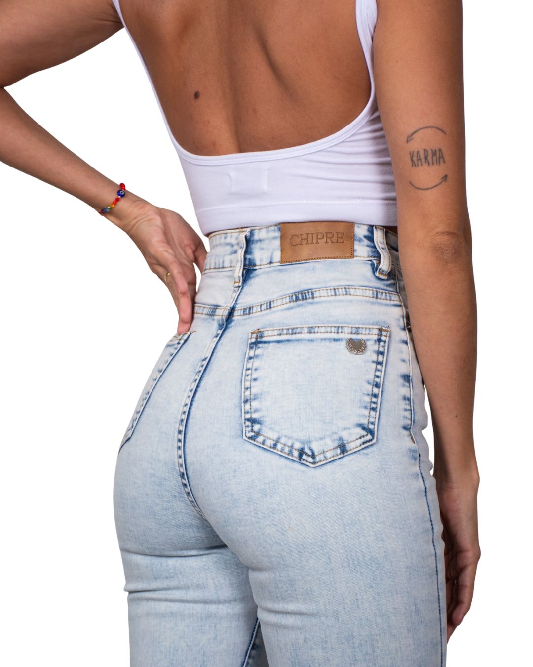 Orion High-Waisted Flared Jean