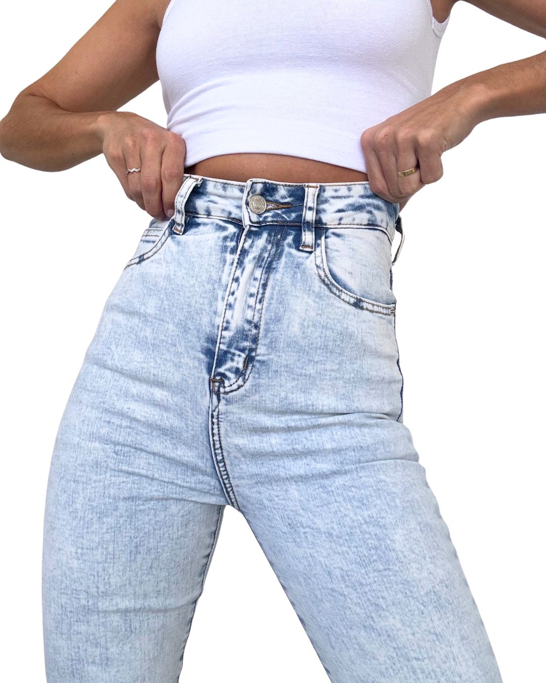 Orion High-Waisted Flared Jean