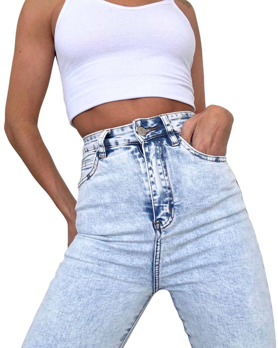 Orion High-Waisted Flared Jean