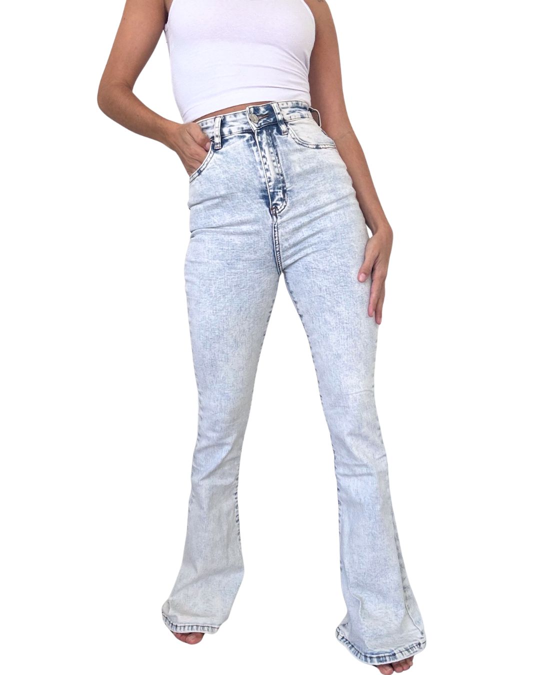Orion High-Waisted Flared Jean