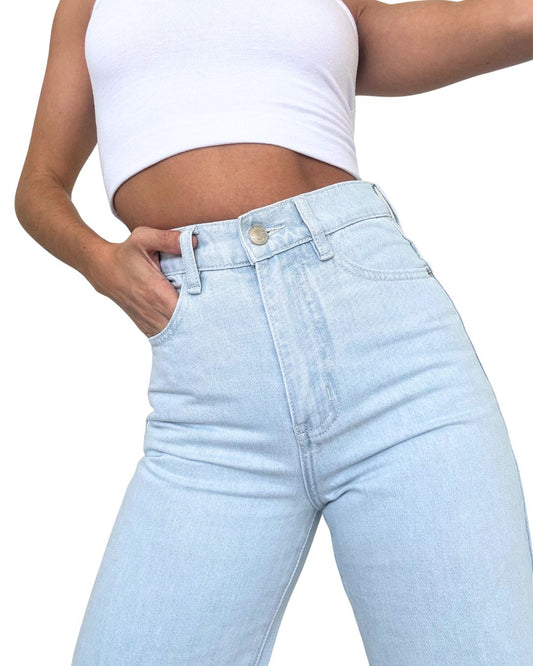 Rey High-Waisted Wide-Leg Jean