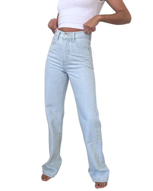 Rey High-Waisted Wide-Leg Jean