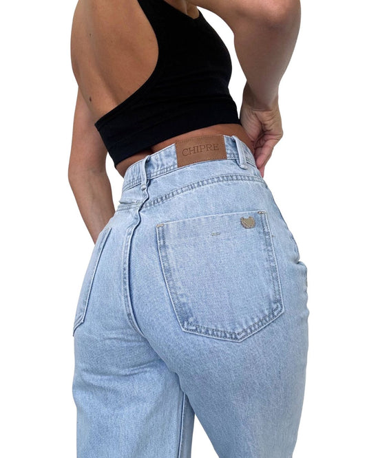 Ivy High-Waisted Wide-Leg Jean