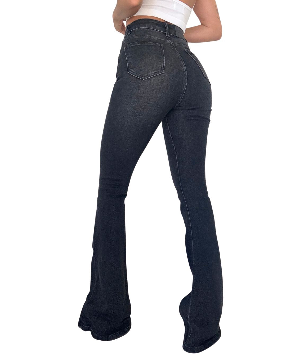 Bekka High-Waisted Flared Jean
