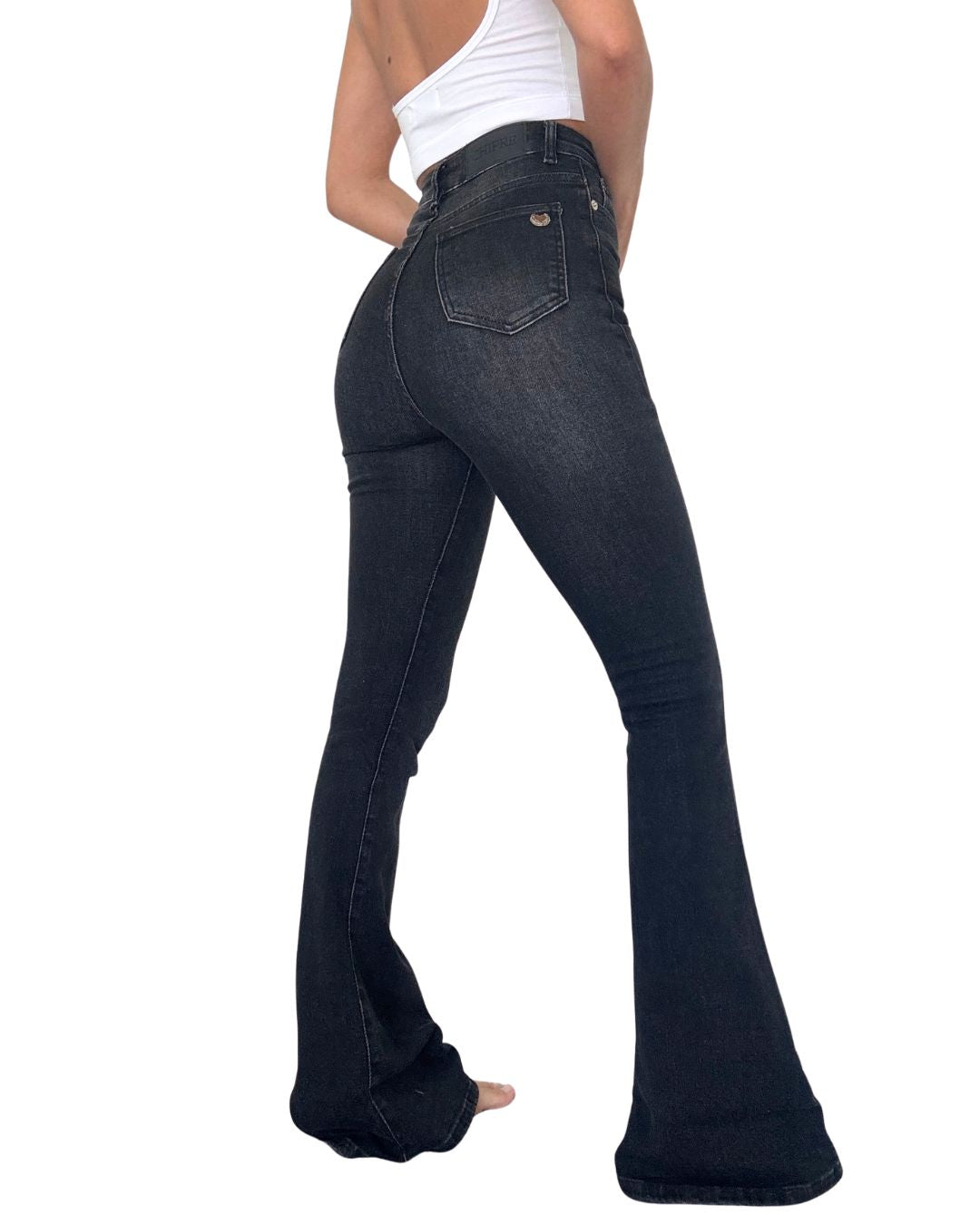 Bekka High-Waisted Flared Jean