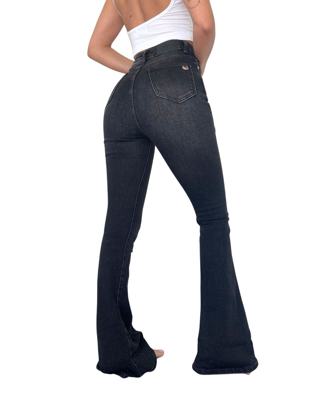 Bekka High-Waisted Flared Jean