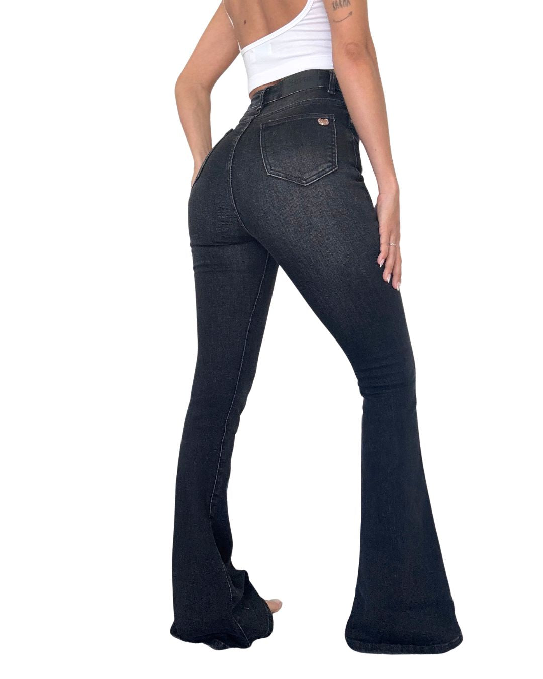 Bekka High-Waisted Flared Jean