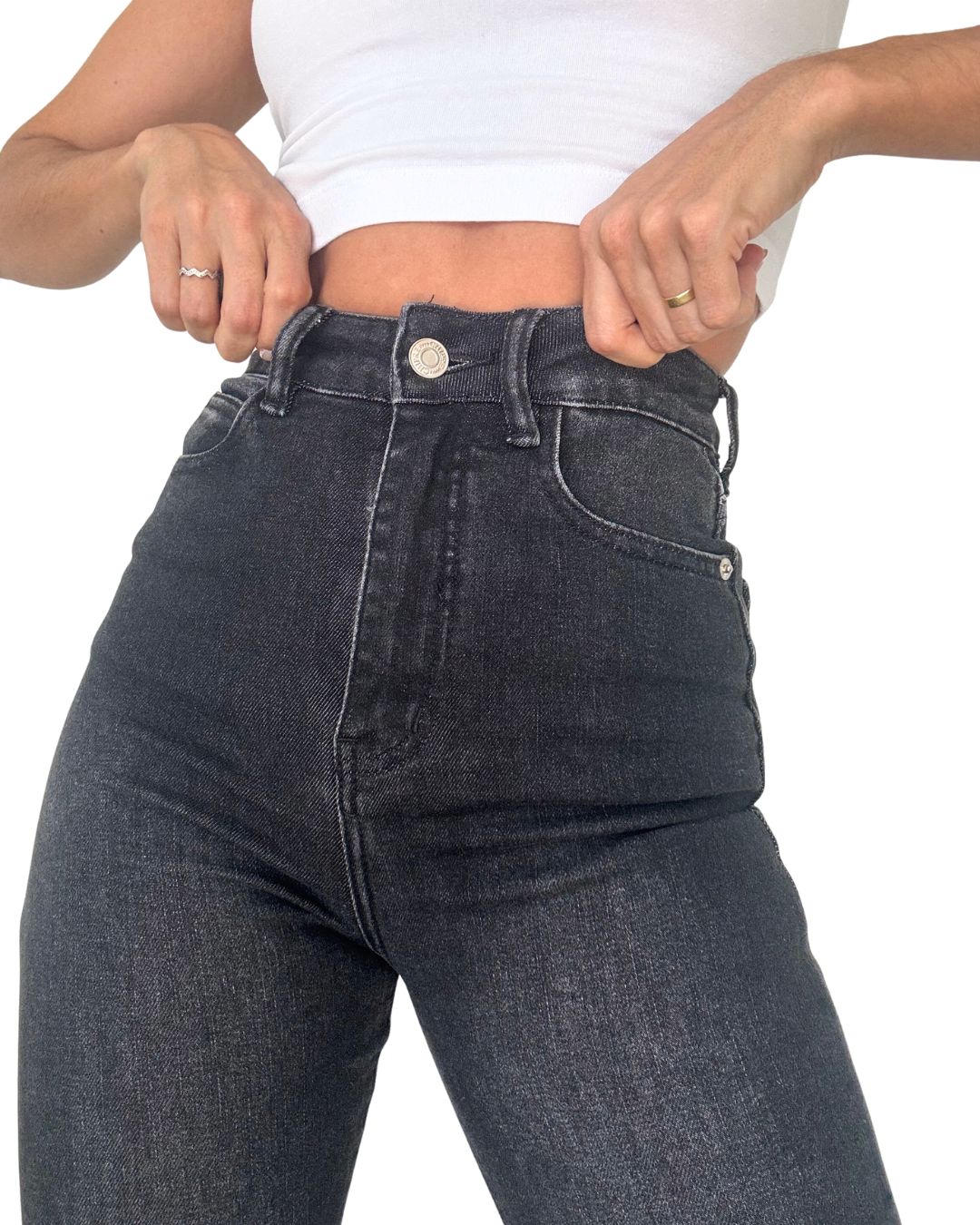 Bekka High-Waisted Flared Jean