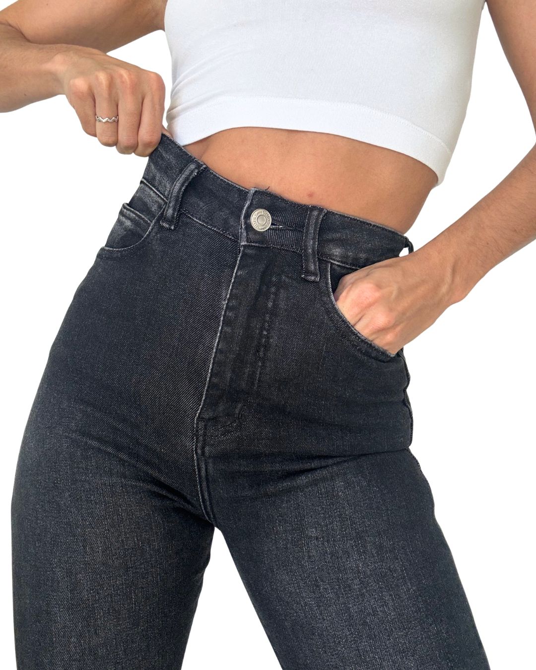 Bekka High-Waisted Flared Jean