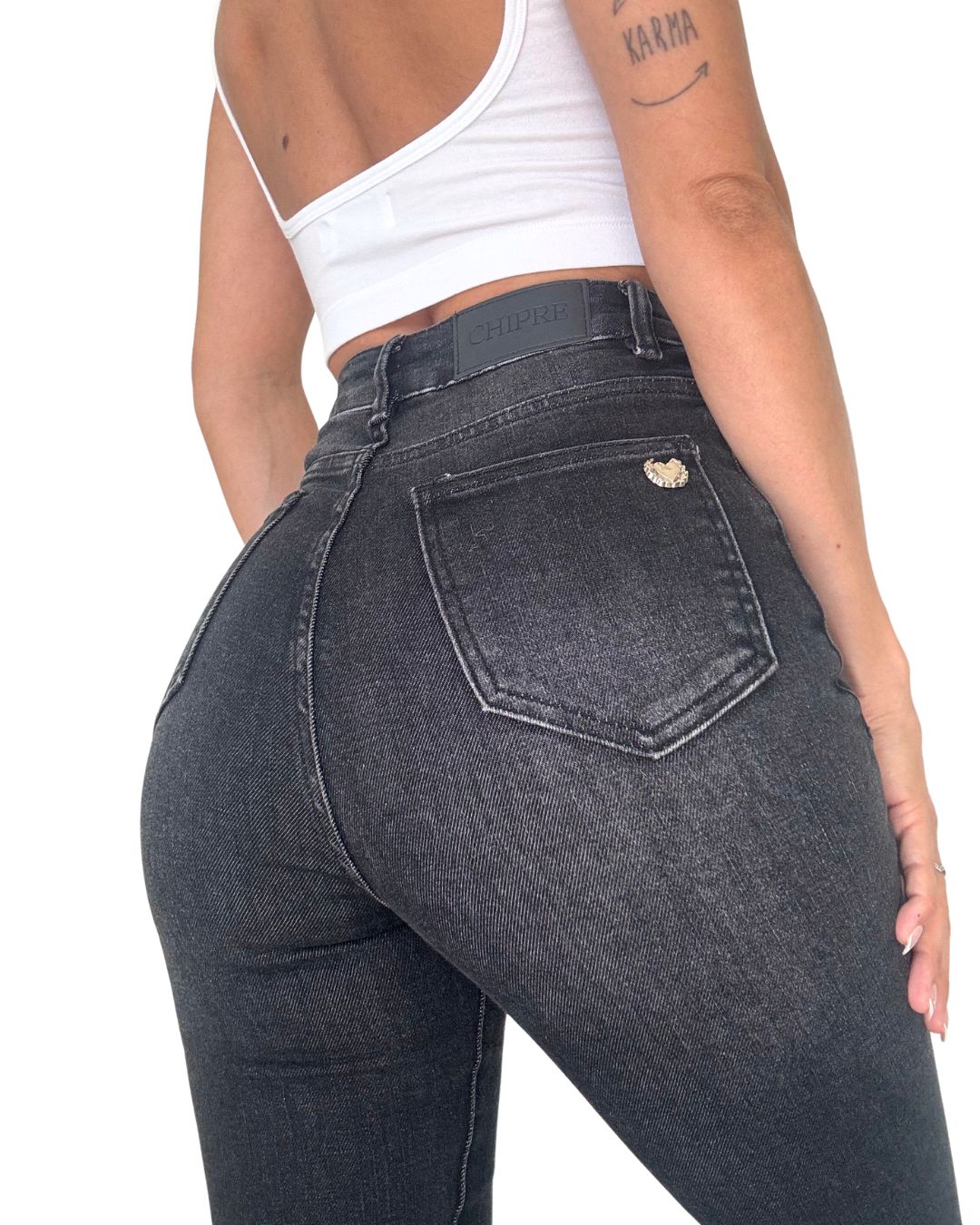 Bekka High-Waisted Flared Jean