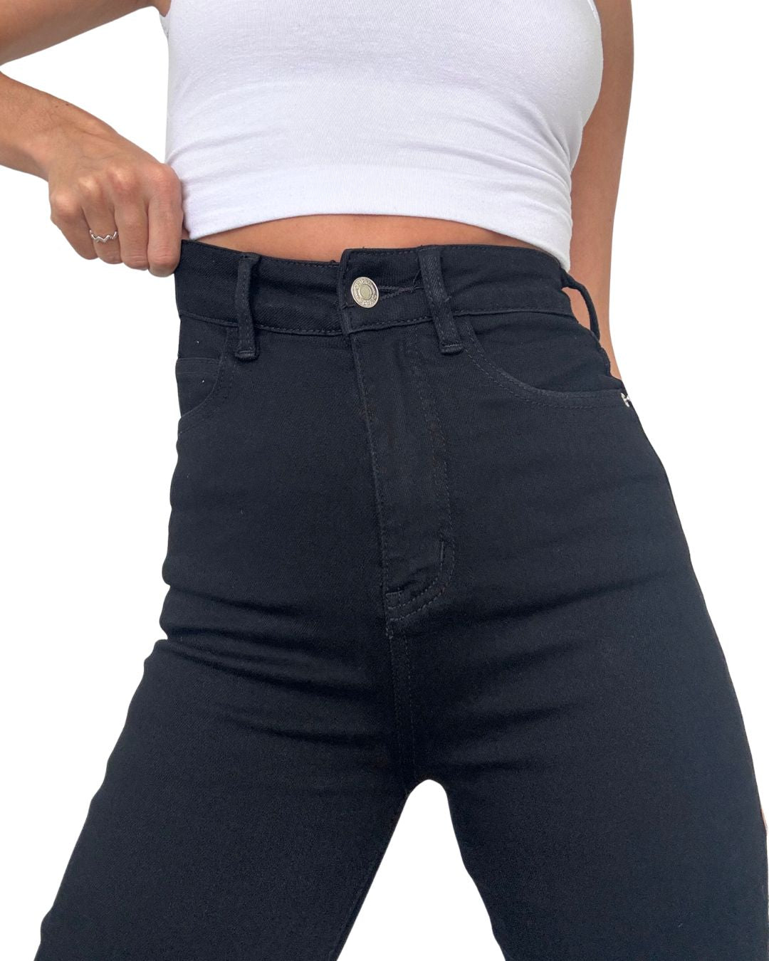 Sunny High-Waisted Flared Jean