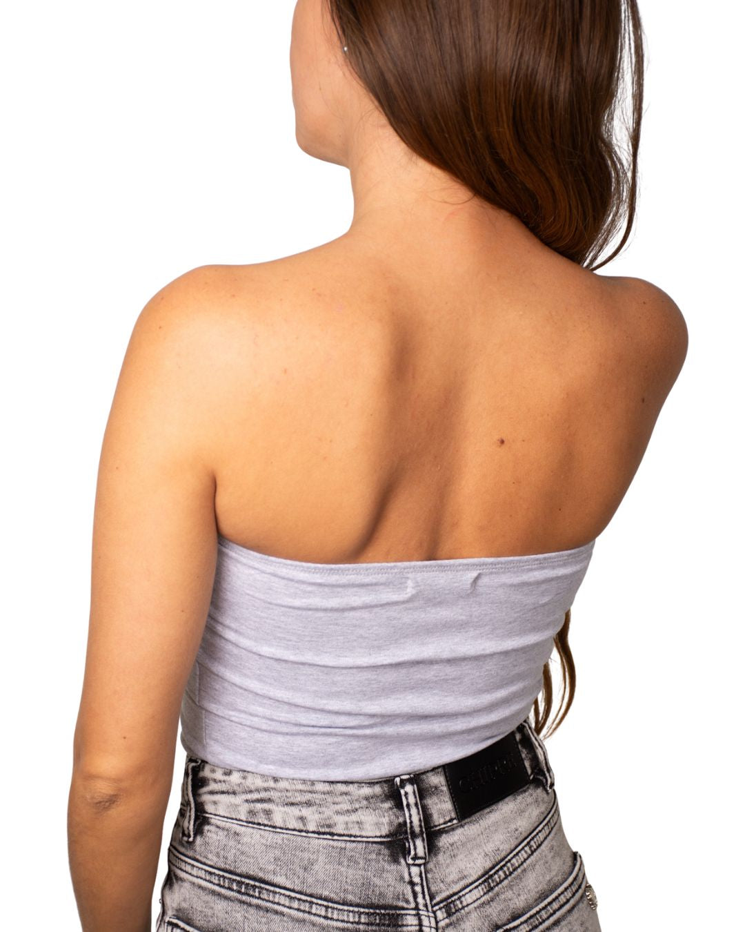 Mila Grey Tube Top