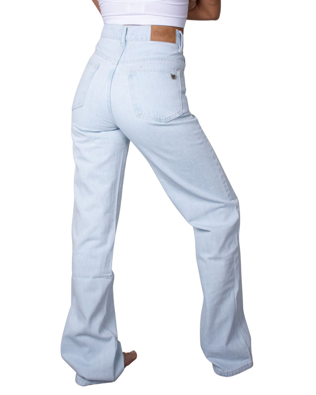 Rey High-Waisted Wide-Leg Jean