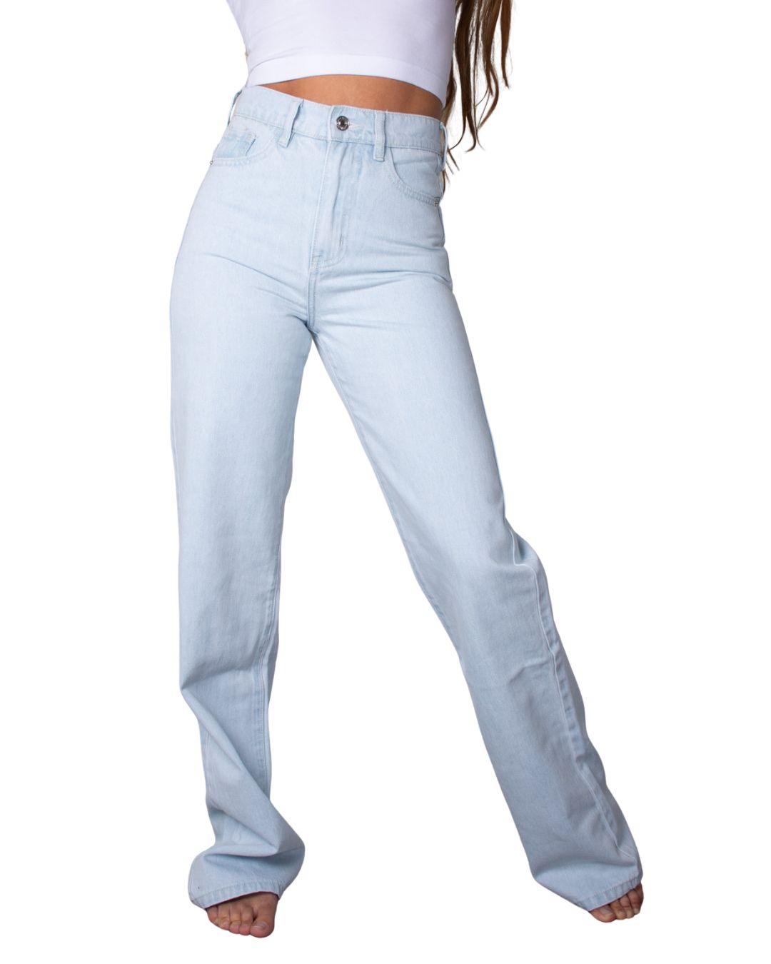 Rey High-Waisted Wide-Leg Jean