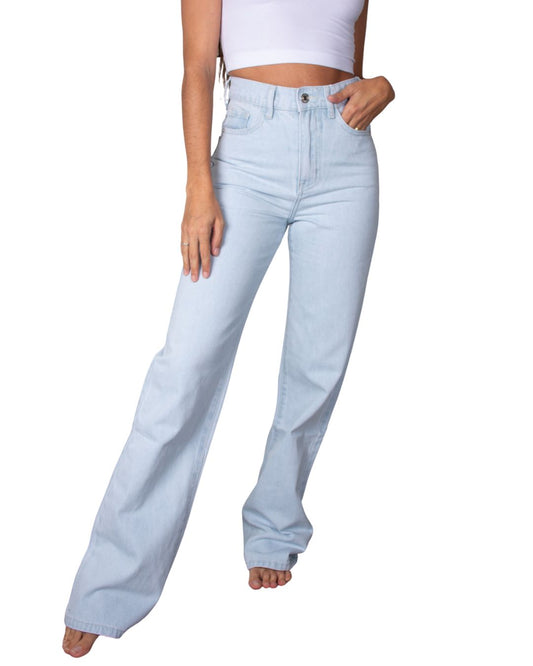 Rey High-Waisted Wide-Leg Jean