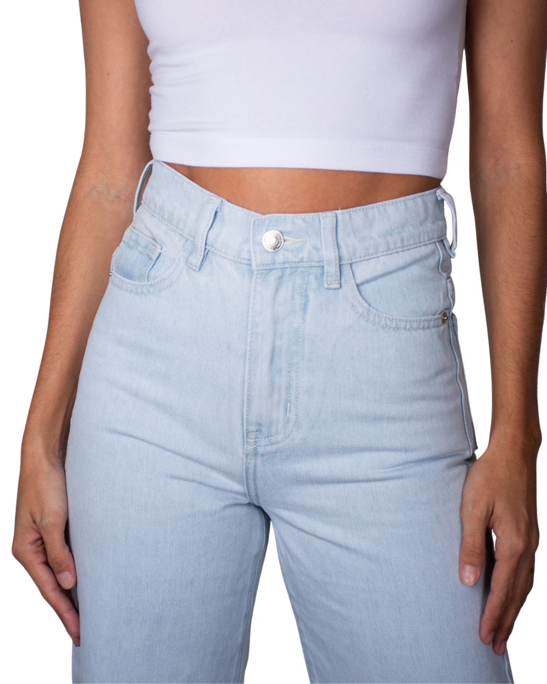 Rey High-Waisted Wide-Leg Jean