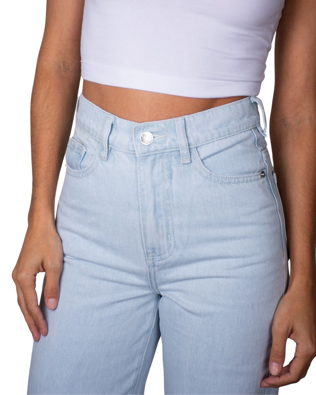 Rey High-Waisted Wide-Leg Jean