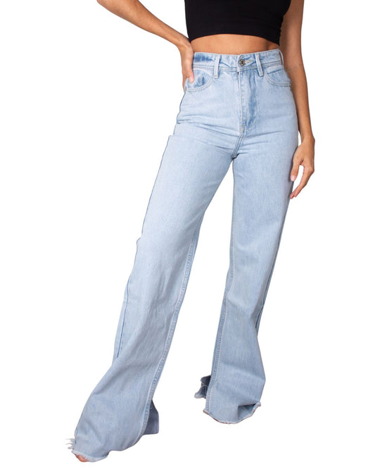 Ivy High-Waisted Wide-Leg Jean