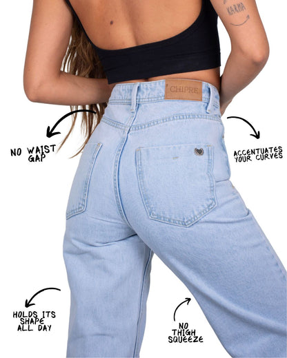 Ivy High-Rise Wide-Leg Jean