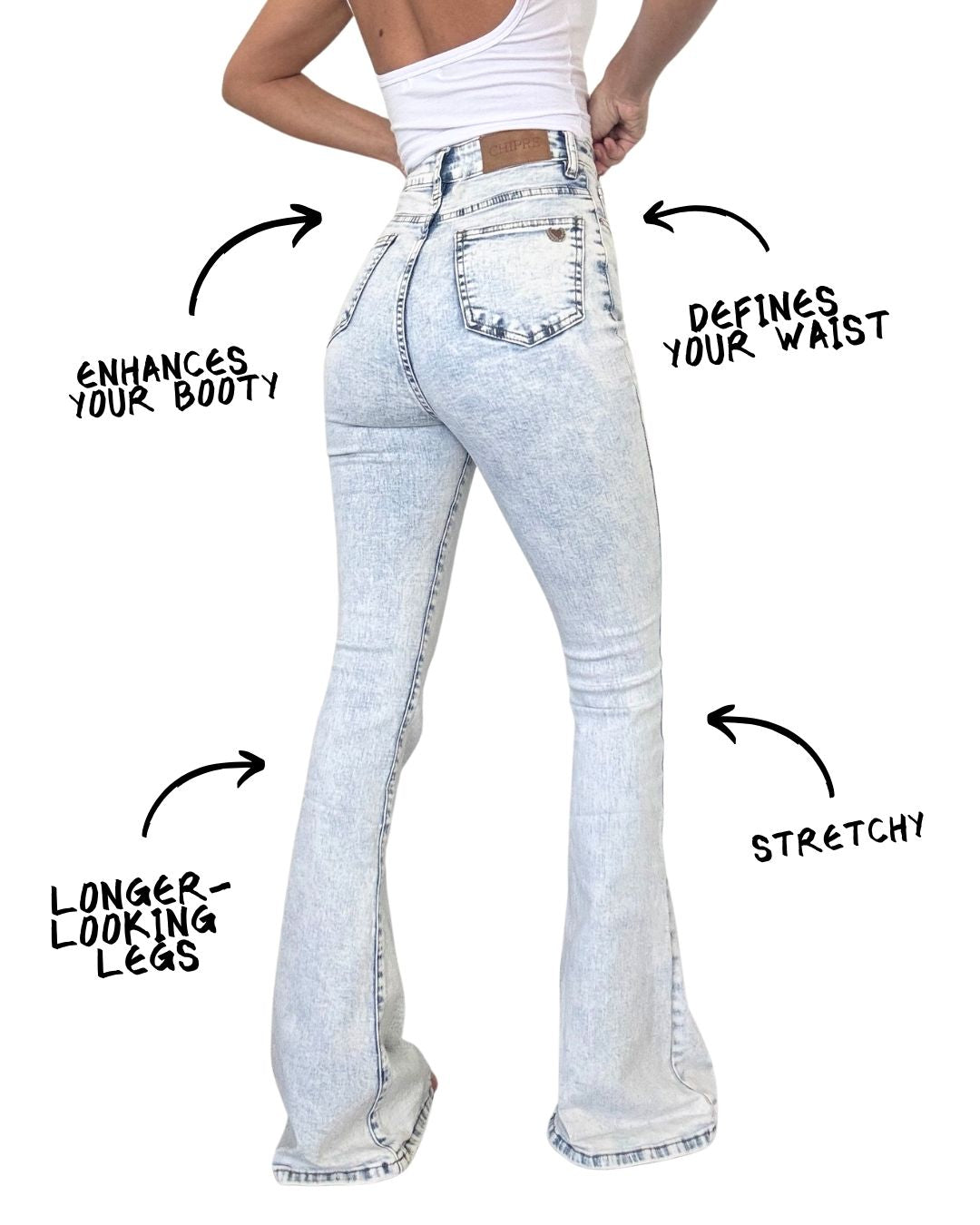 Orion High-Waisted Flared Jean