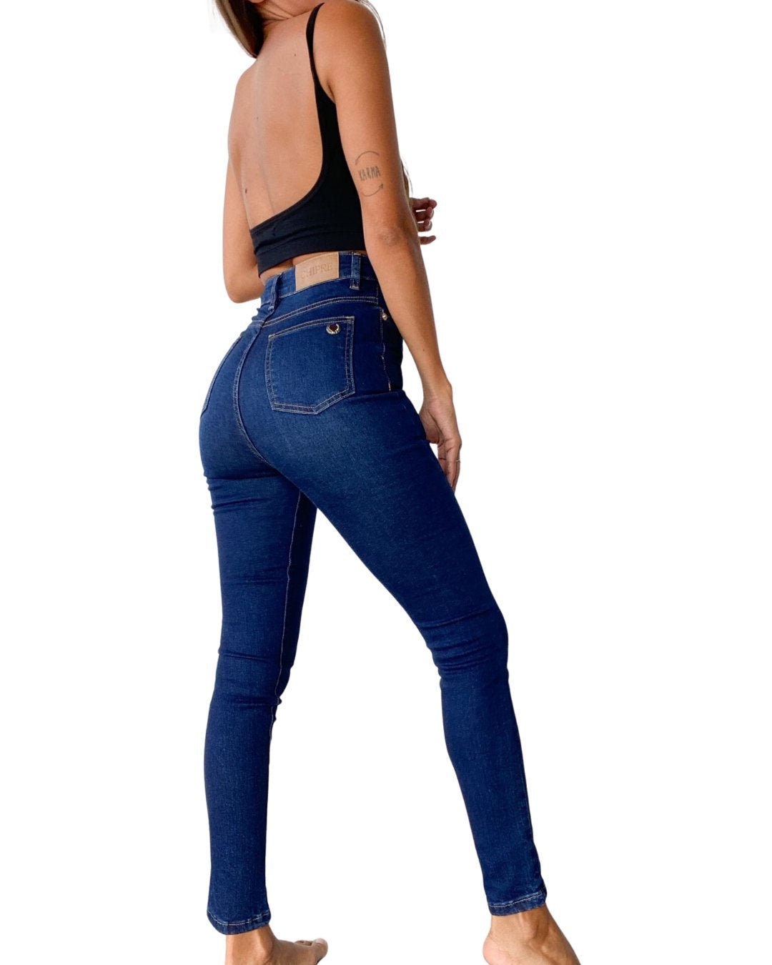 Gunas High - Rise Skinny Jean - Chipre Basic Denim