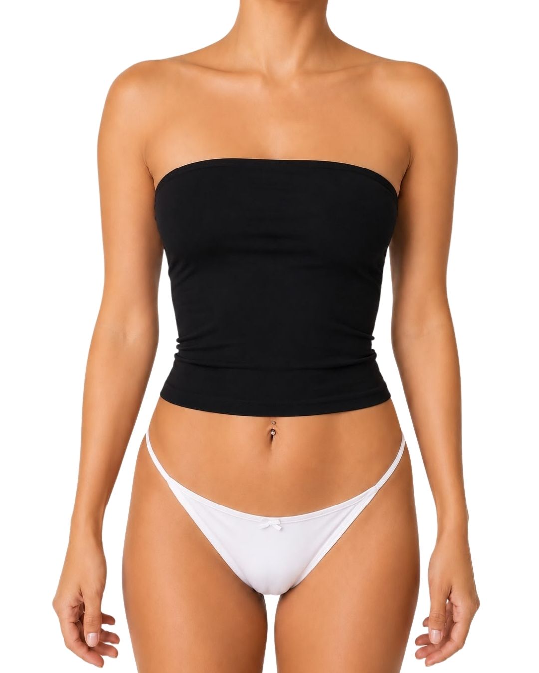 Mila Black Tube Top