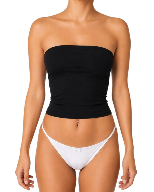 Mila Black Tube Top