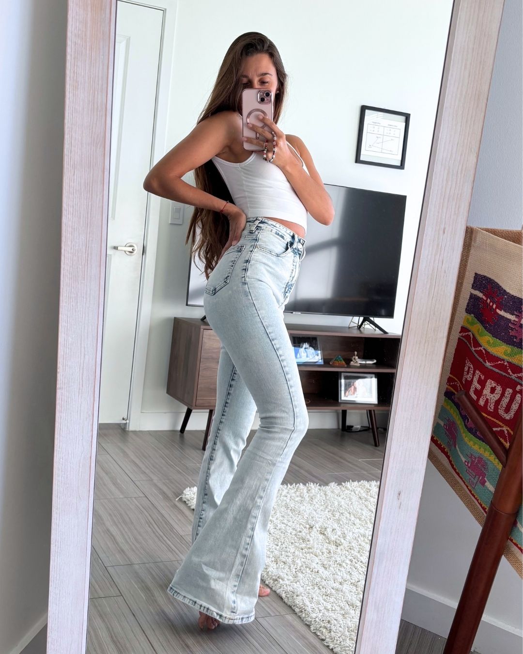 Orion High-Waisted Flared Jean